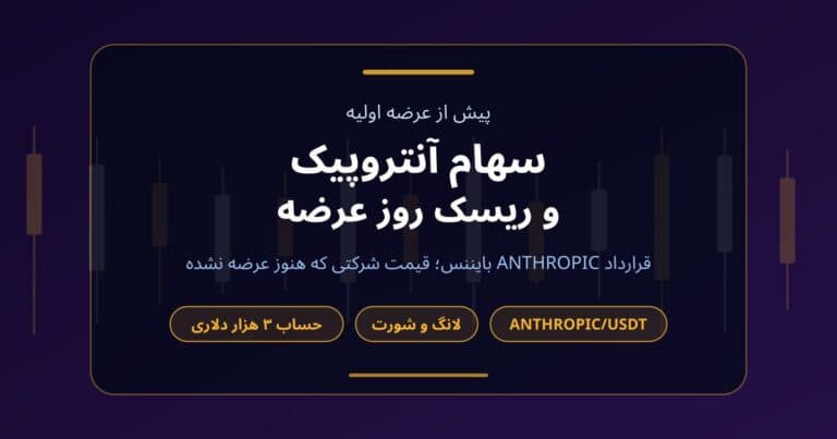 کاور مقاله قرارداد پیش از عرضه ANTHROPIC و ریسک روز عرضه، با برچسبهای جفت معاملاتی، لانگ و شورت و حساب چالش